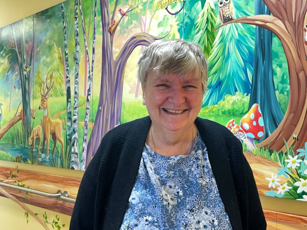 Val Vickers, one of first clinicians at Five Counties