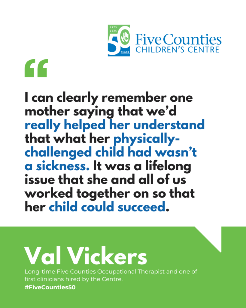 Val Vickers quote