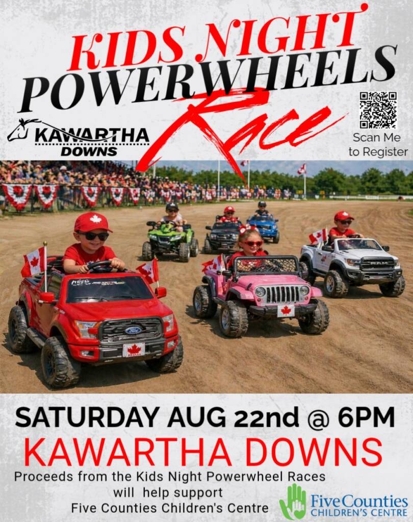 Kids Night Power Wheel Race at Kawartha Downs