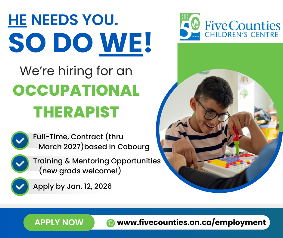 OT job listing in Cobourg