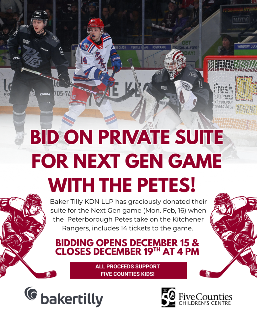 Suite Auction for Petes' Next Gen Game