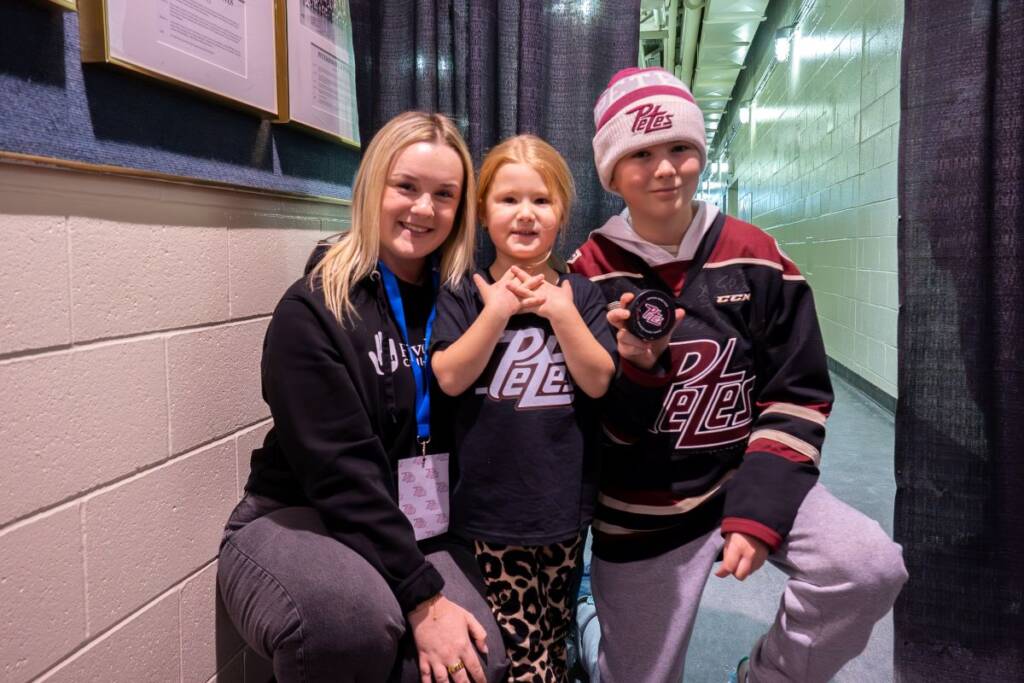 Five Counties staff member with Five Counties kids/clients