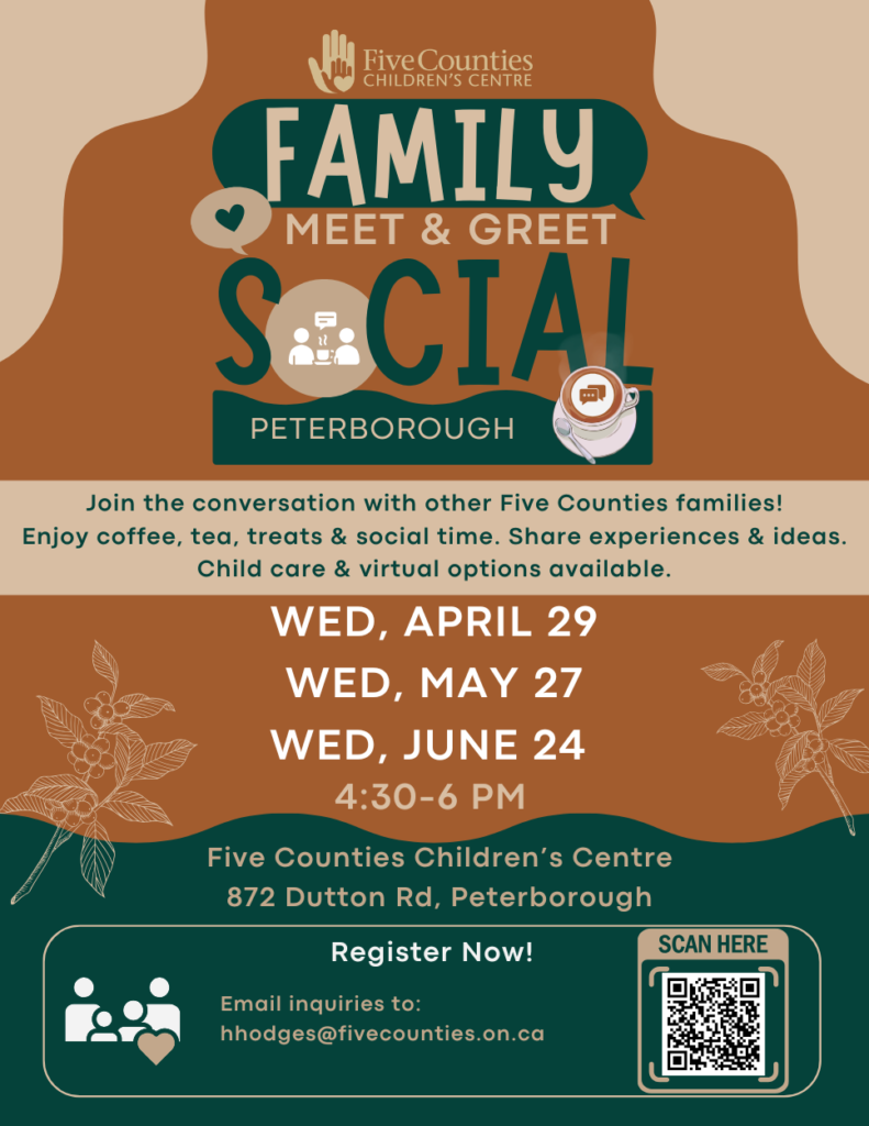 Family coffee social in Peterborough