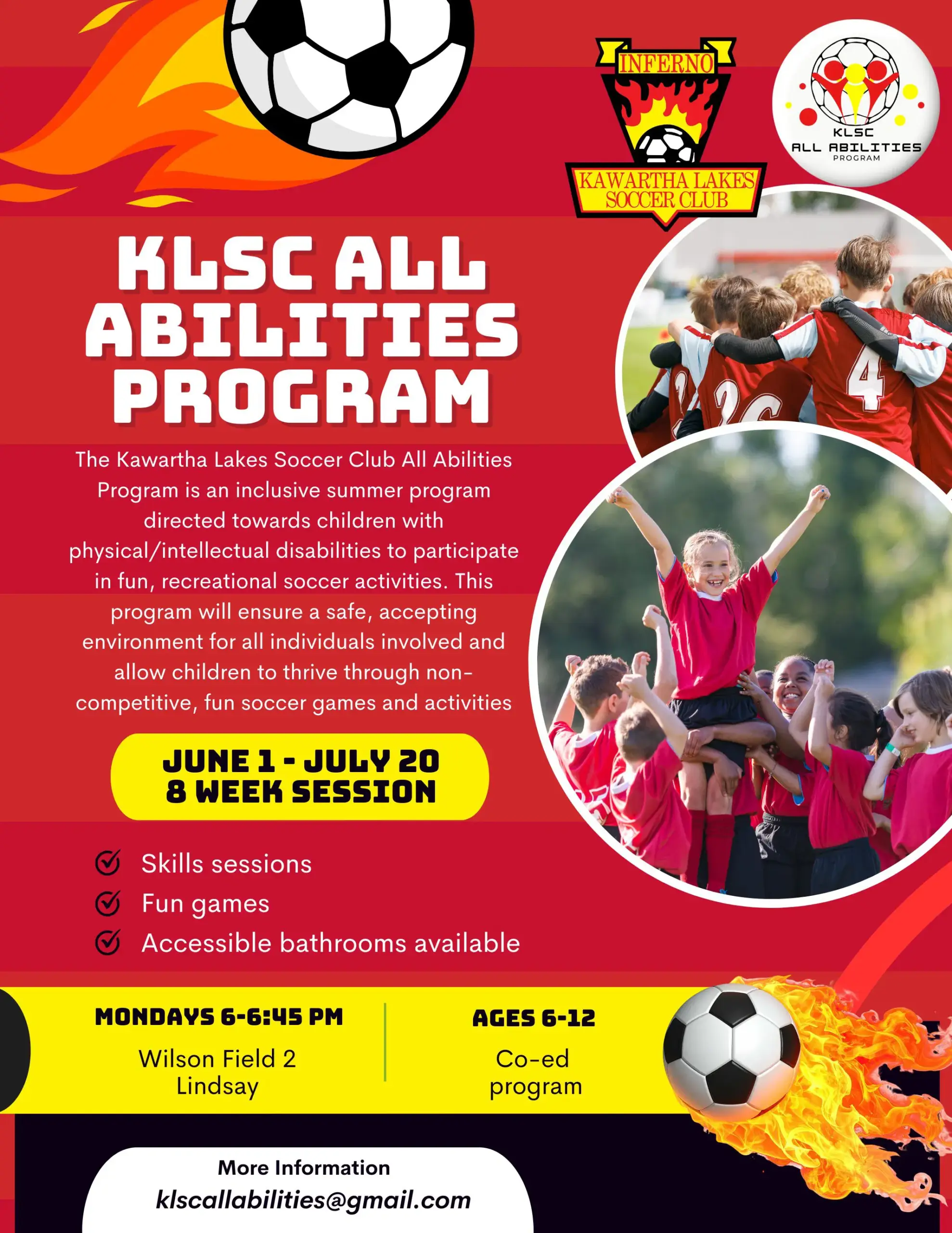All-Abilities soccer program in Lindsay