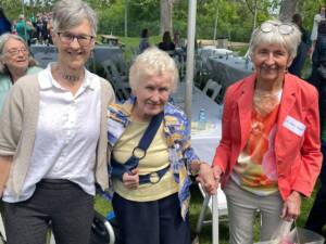50th festivities ptbo 2 Current and former Five Counties staff.