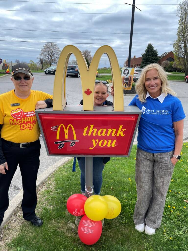 McHappy Day fundraiser in support of Five Counties.